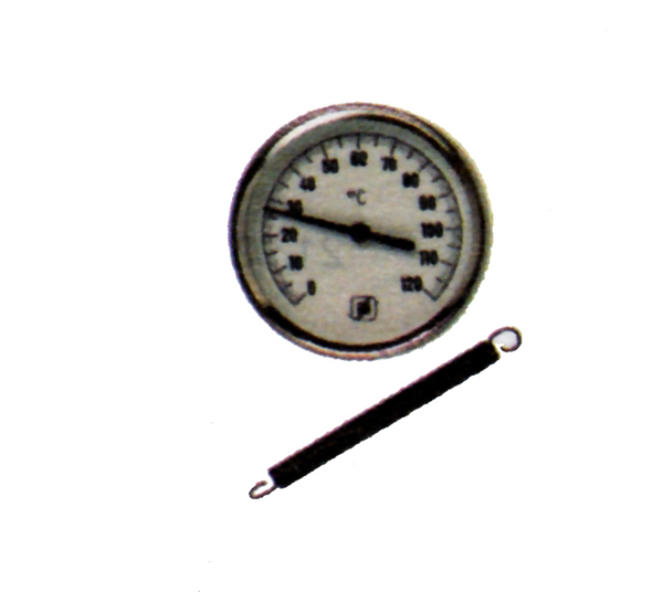 Picture of Bimetaal-contactthermometer, 0-60 °C/0-120°C, behuizing 63 mm