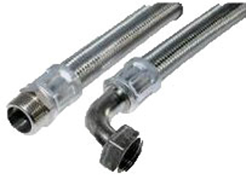 Toon details van Verbindingsslang wartelmoer 90 graden + uitwendige schroefdraad Afbeelding van Verbindingsslang wartelmoer 90 graden + uitwendige schroefdraad