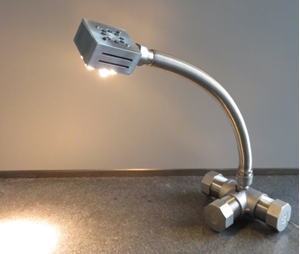 Picture of 10 Watt LED design lamp van RVS fittingen