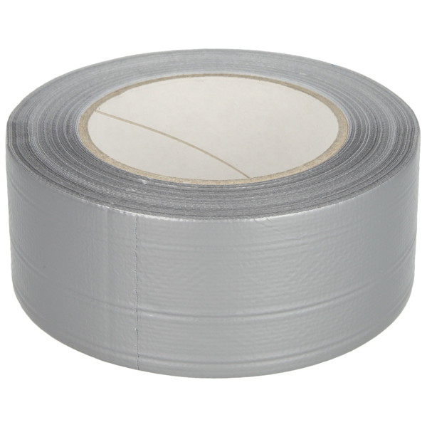 Picture of Textiel-kracht-tape rol 50 m x 50 mm, zilvergrijs