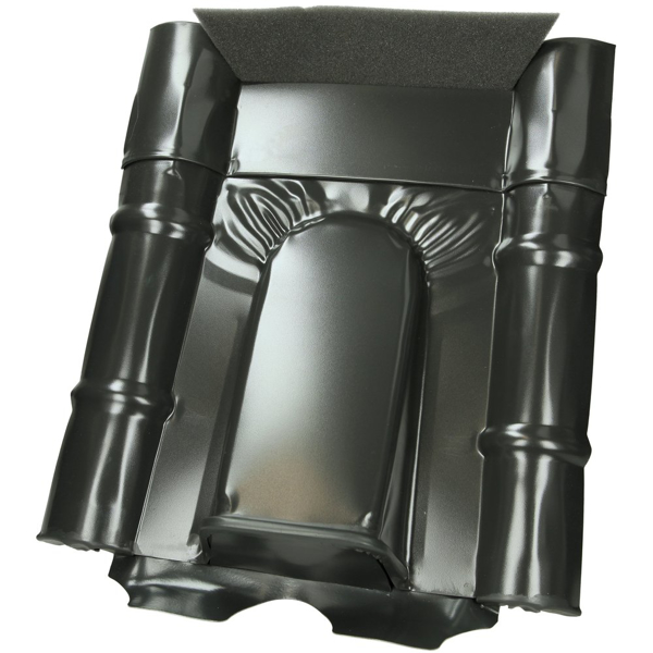 Picture of Dak-kabelinvoer "type beton" zwart metalen uitvoering