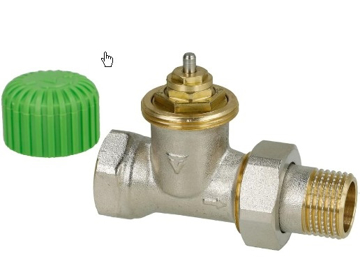 Toon details van Thermostaatkraan 3/4" recht Afbeelding van Thermostaatkraan 3/4" recht