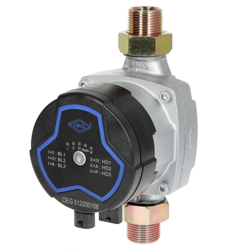 Toon details van Verwarmings en solar circulatiepomp met PWM besturing Afbeelding van Verwarmings en solar circulatiepomp met PWM besturing