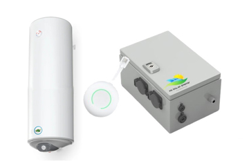 Toon details van Plug en play zonnestroom-warmte accu (incl boiler) Afbeelding van Plug en play zonnestroom-warmte accu (incl boiler)