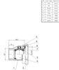 Picture of Circulatiepompaansluiting 1 ½" x 1" US